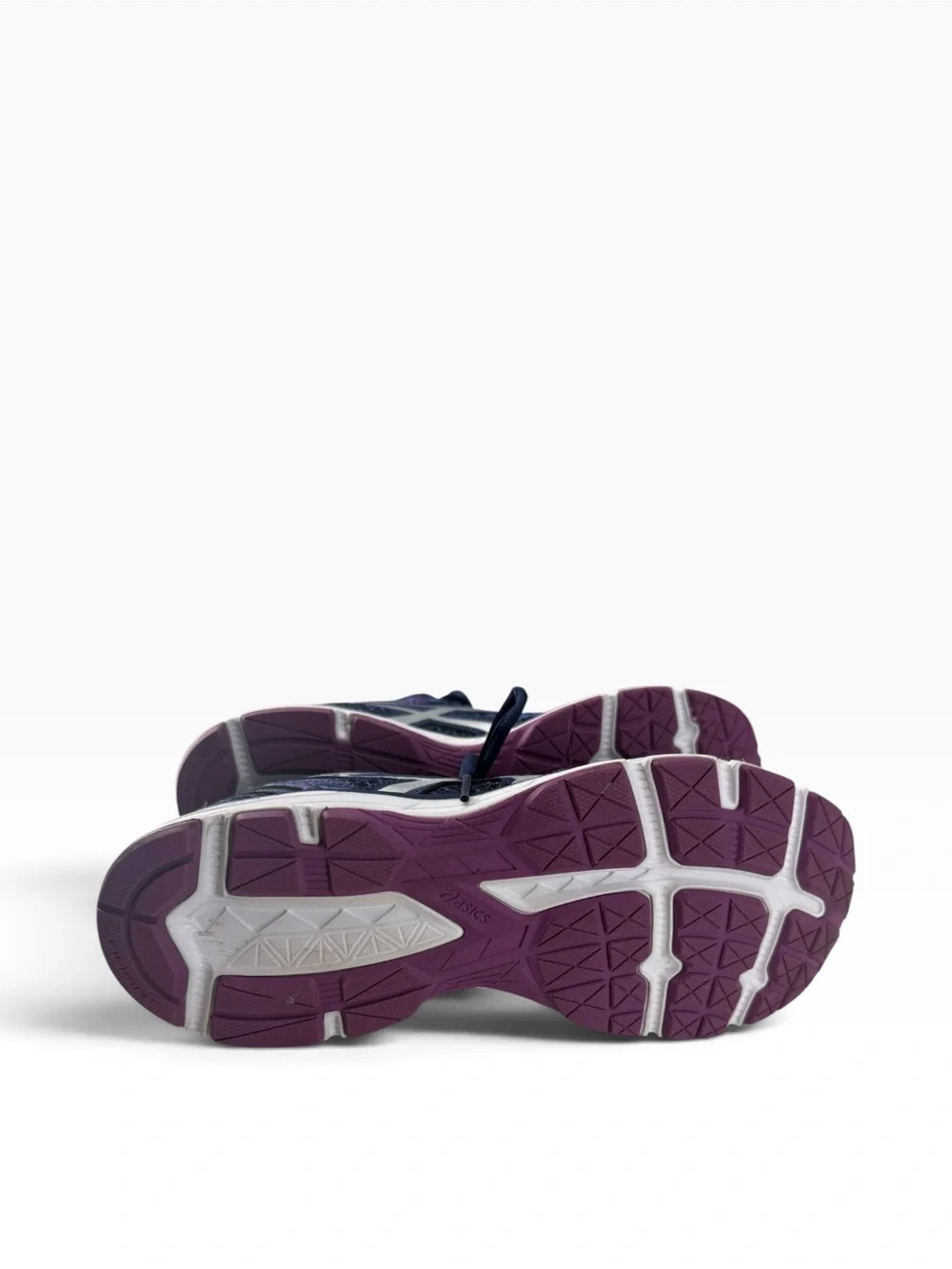 ASICS Gel Excite 4 Gel Cushion Running Shoes size 10, Navy Blue Purple Colorway